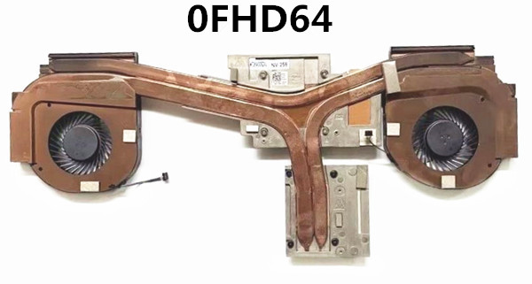 Lüfter+Kühlkörper NV-256 für Dell Precision 17 7740 M7740 0FHD64 FHD64 AT2KA005ZCL Lüfter+Kühlkörper NV-256 für Dell Precision 17 7740 M7740 0FHD64 FHD64 AT2KA005ZCL