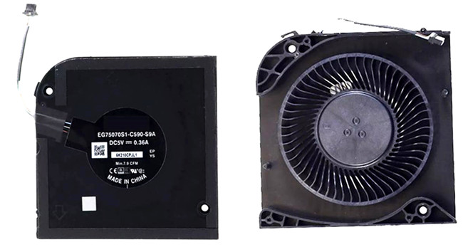CPU-Lüfter für Dell Precision 3561 0K86R6 EG75070S1-C590-S9A