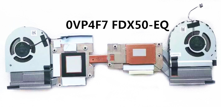 Lüfter+Kühlkörper FDX50-EQ RTX30 für Dell Precision 7550 M7550 0VP4F7 AT2V7006ZAL