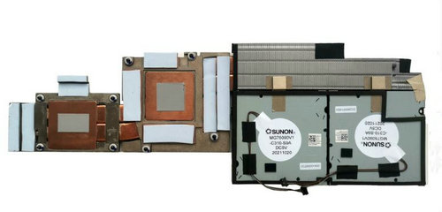 Lüfter+Kühlkörper für Dell Precision 7670 M7670 A5500 028WXW AT3MM005ZAL