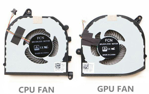 GPU+CPU-Lüfter für Dell XPS 15 9570-WRY16 - zum Schließen ins Bild klicken
