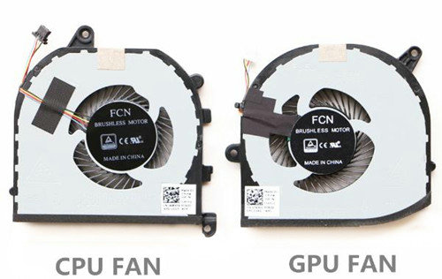 GPU+CPU-Lüfter für Dell XPS 15 9570-3P8P9