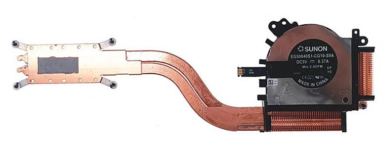 lüfter+Kühlkörper für Dell latitude 7200 2-in-1 PWXM0 0PWXM0 AT2DD003ZAL