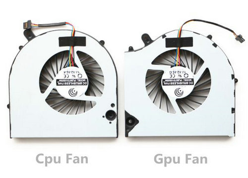 CPU+GPU-Lüfter für EVGA SC15 Gaming PLB07010S05M
