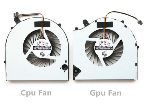 CPU+GPU-Lüfter für MSI Cubi 5 10m Cubi 5 10m-007beu PLB07010S05M