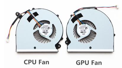 CPU+GPU-Lüfter für Gigabyte Aero 15 X9-rt4k5mp