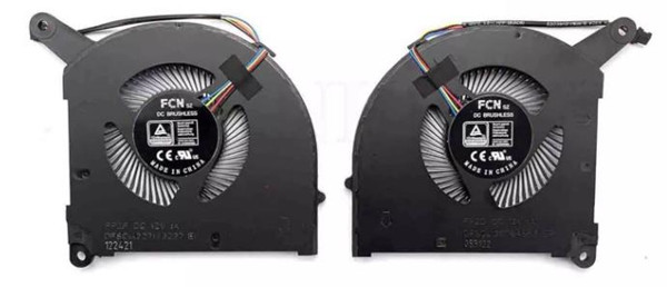 CPU+GPU-Lüfter für Gigabyte Aero 16 ke4 16 xe4 16 ye4