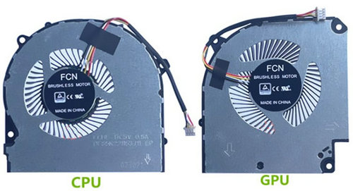 GPU+CPU-Lüfter für Gigabyte Aorus 5 Mb