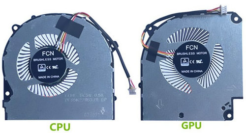 GPU+CPU-Lüfter für Gigabyte Aorus 5 Kb