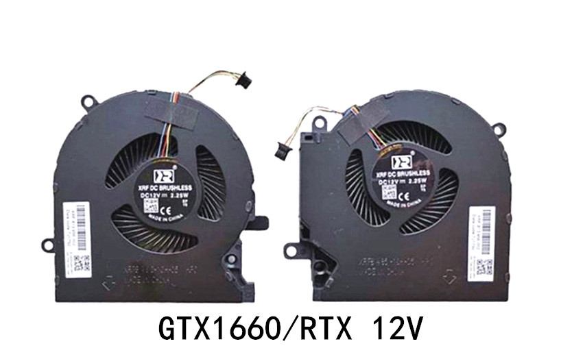 CPU+GPU-Lüfter 12V GTX1660/RTX für HP Omen 15-ek1770 15-ek1910ngng