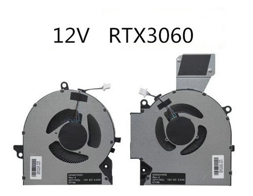 CPU+GPU-Lüfter 12V RTX3060/RTX3070 für HP Omen 16-b0000 16-b0075ng