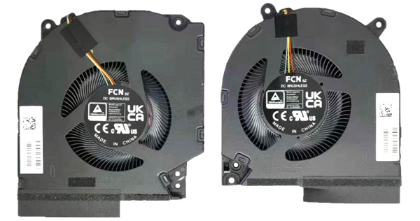 CPU+GPU-Lüfter 5V für HP Omen 16-wd 16t-wd