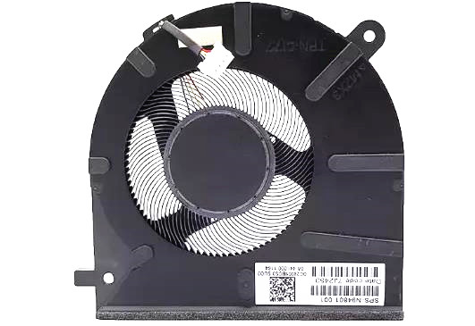 CPU-Lüfter 5V für HP Pavilion 16-af000 16t-af000 N94801-001