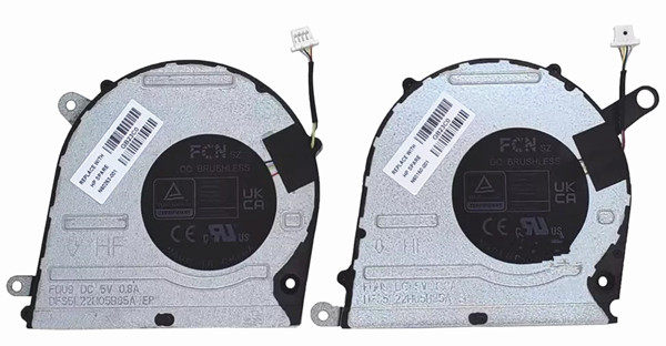CPU+GPU-Lüfter für HP DFS5L22H05B85A FQU8 DFS5L22H05B85A FQU9