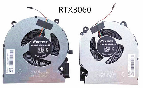 CPU+GPU-Lüfter RTX3060 für HP Victus 16-e0256ng 16-e0278ng 16-e0352ng
