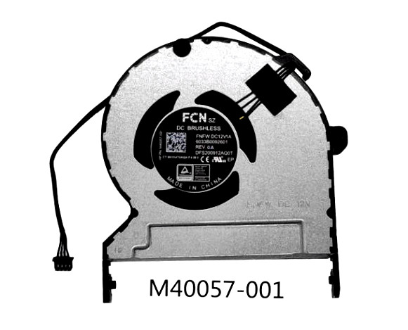GPU-Lüfter für HP Z2 Mini G5 FNFW DFS200912AQ0T M40057-001
