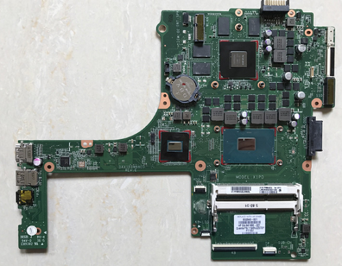 For HP Pavilion 15-AK Series i7-6700HQ Motherbaord 832848-601 DAX1PDMB8E0