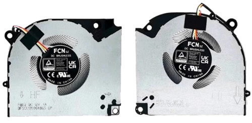 CPU+GPU-Lüfter für Hasee FQK3 DFSCL12E06486S FQK5 DFSCL12E16486S