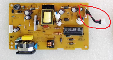 Original Dell E2016 Leistungskarte ILPI-354 kurze Zeile