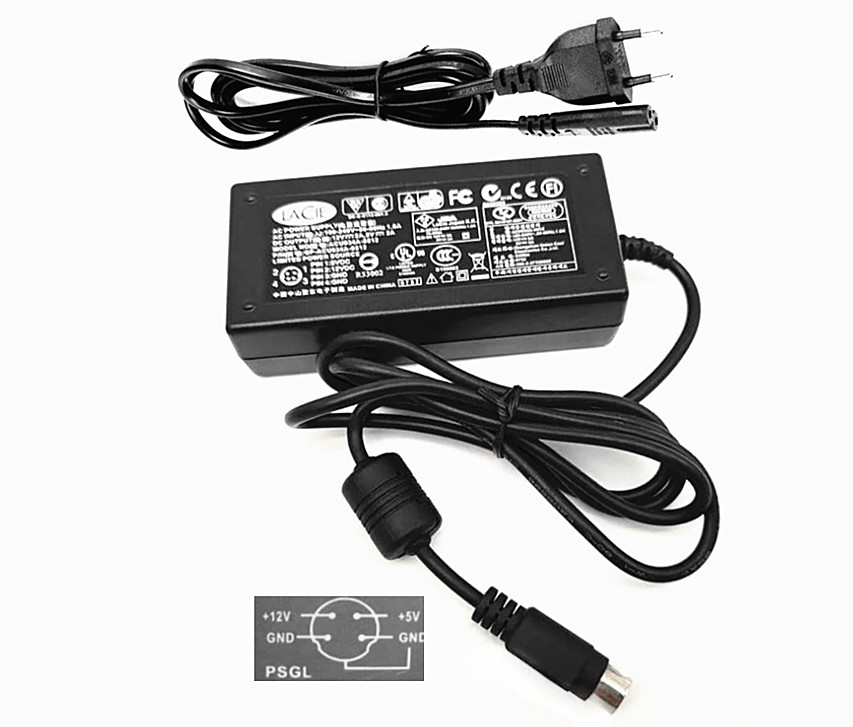 12V 2A/5V 2A Netzteil für Storex mpiX 353 500G