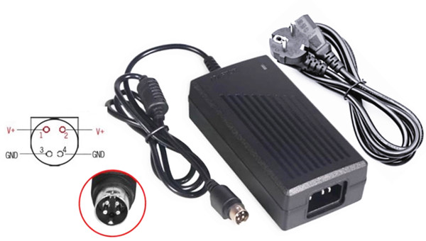 12V 6A 72W 4pin Netzteil für Magnavox ADPV20 (1/2=+ 3/4=-)