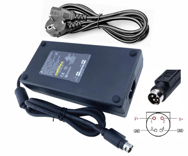 180W 4pin Netzteil für Funai 0415B24180 (24V/7.5A, 1/2=+ 3/4=-)  180W 4pin Netzteil für Funai 0415B24180 (24V/7.5A, 1/2=+ 3/4=-)
