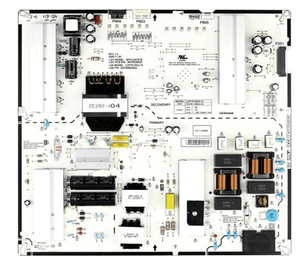 LG 75NANO80UPA 75NANO86CPA Leistungskarte LGP75-20UL12 EAY65893202