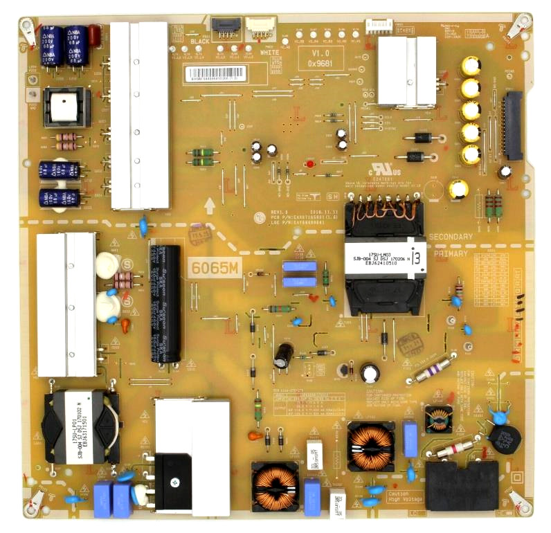 LG 60SJ8500-CA 60UH7500-CA Leistungskarte EAX67165801 LGP6065M-17SU12