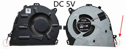 CPU-Lüfter 5V für Lenovo Air-14are Air-14iil Air-14itl