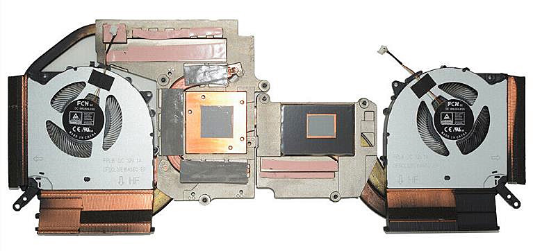 Lüfter+Kühler 2022 für Lenovo Legion 5 Pro 16arh7h 82RG 5H40S20515 5H40S20516