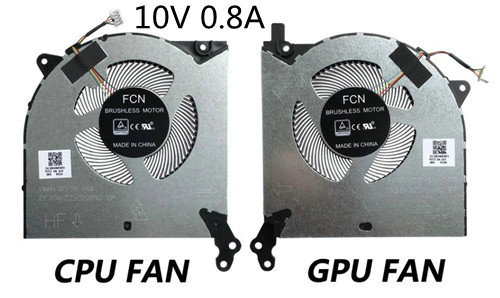 CPU+GPU-Lüfter 10V für Lenovo FNKA DFSAL12E164810 FNK9 DFSAL12E064860 - zum Schließen ins Bild klicken