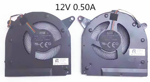CPU+GPU-Lüfter 12V 2021 für Lenovo Legion S7 15ach6 82k8 - zum Schließen ins Bild klicken