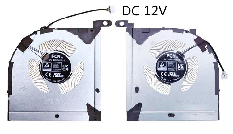 CPU+GPU-Lüfter für Lenovo 5H40S20937 5H40S20938 5H40S20939