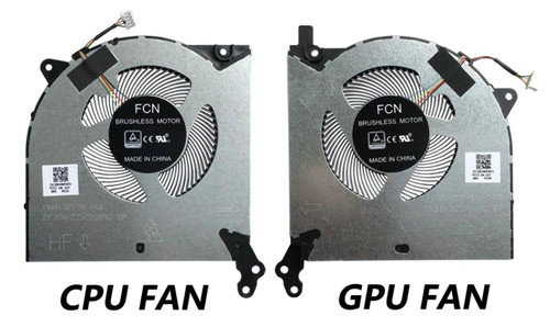 CPU+GPU-Lüfter 5V für Lenovo Legion 5 5I 15ARH 2020
