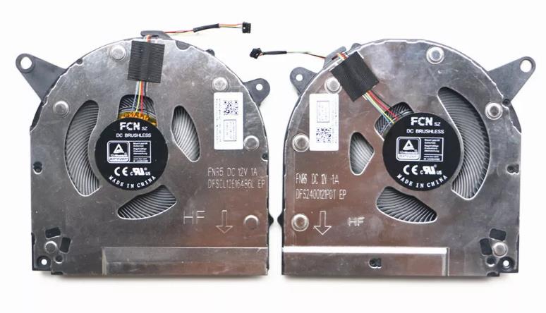 CPU+GPU-Lüfter 2021 12V für Lenovo Legion Y9000X R9000X 5F10S13971 5F10S13972