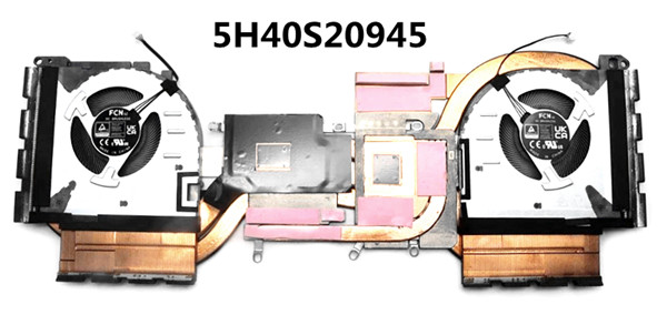Lüfter+Kühler für Lenovo Legion Y9000x Irh8 5H40S20945 5H40S20946