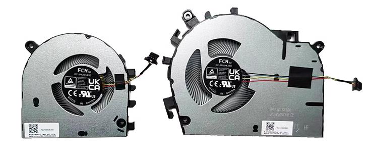 CPU+GPU-Lüfter für Lenovo 5F10S14026 5F10S14027