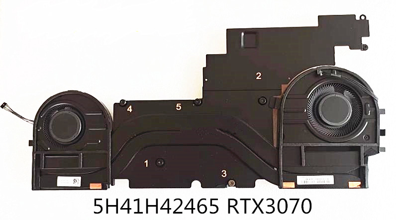 Lüfter+Kühler RTX3070 für Lenovo ThinkPad X1 Extreme 4th 5H41H42465