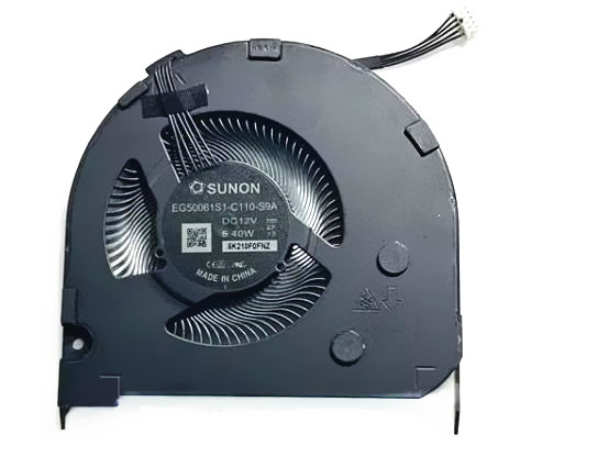 CPU-Lüfter 12V für Lenovo Thinkpad P15v T15p Gen 2 EG50061S1-C110-S9A
