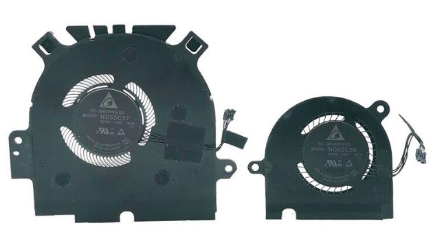 CPU+GPU-Lüfter für Lenovo ND55C57-18L29 ND55C57-18L28