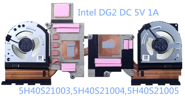 Lüfter+Kühler 5V Intel DG2 für Lenovo Loq 15iax9i 83fq 5H40S21003 5H40S21004 5H40S21005  Lüfter+Kühler 5V Intel DG2 für Lenovo Loq 15iax9i 83fq 5H40S21003 5H40S21004 5H40S21005