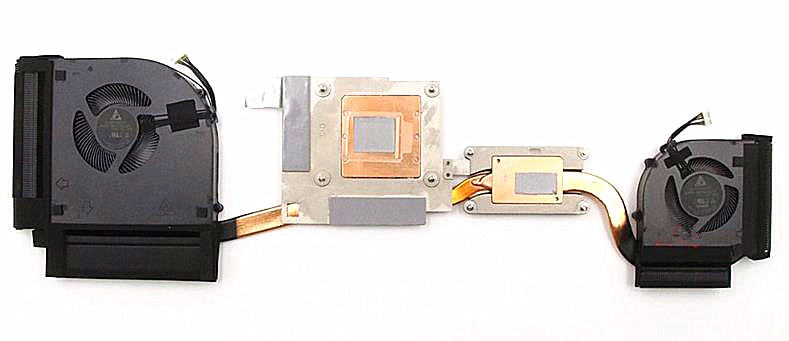Lüfter+Kühler für Lenovo Thinkpad P73 N19M 20QR 20QS 5H40S72917