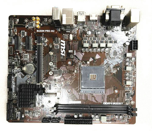 MSI B450M PRO M2 DDR4 AM4 VGA+DVI+HDMI Desktop-Motherboards