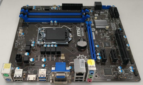 MSI B85M-E45 LGA1150 DDR3 HDMI Desktop-Motherboards - zum Schließen ins Bild klicken