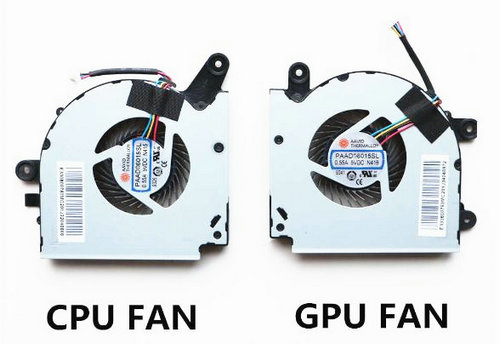 CPU+GPU-Lüfter für MSI Bravo 17 A4DDR-021
