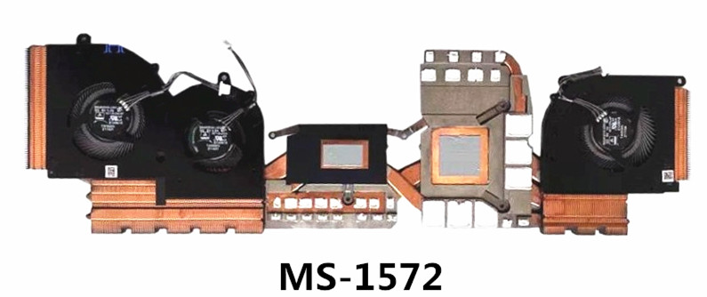 Lüfter+Kühler für MSI Creator Z16 A11UET MS-1572
