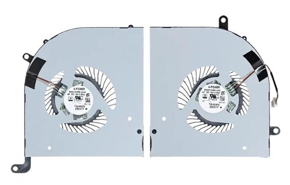 CPU+GPU-Lüfter für die MSI Creator Z16p B12U MS-15G1 Serie