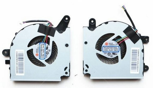 GPU+CPU-Lüfter für MSI GF75 Thin 8RC 8RD