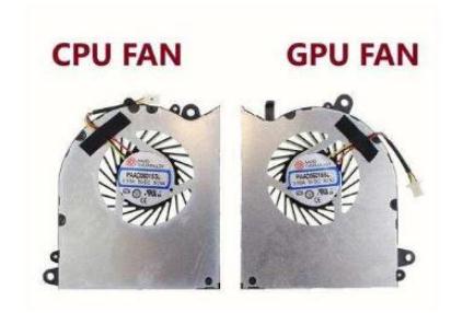 GPU+CPU-Lüfter für MSI GS60 6QC