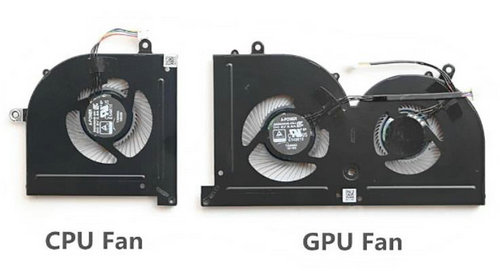 CPU+GPU-Lüfter für MSI Gs73 Stealth 8rf-007xes